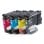 Cartucho de tinta Brother LC521VAL multipack negro/cian/magenta/amarillo 500 páginas