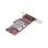 Schnittstellenkarte Startech PEXUSB4C3 USB-C PCIe 4x10Gbps 4 Controller Rot