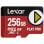 MicroSD Lexar LMSXPS0256G-BNNNG 256GB UHS-I U3 V30 900MBs Rot Schwarz