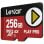 MicroSD Lexar LMSXPS0256G-BNNNG 256GB UHS-I U3 V30 900MBs Rot Schwarz