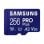Carte MicroSDXC Samsung MB-MD256S 256GB UHS-I V30 A2 Bleue Haute Vitesse