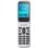 Telefono Doro 2820 Clamshell 2.8" 4G Bluetooth Rosso Bianco