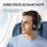 Auricolari Soundcore Q20i con cavo e Bluetooth per chiamate e musica, microfono integrato, bianchi