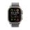 Apple Watch Ultra 2 GPS 4G NFC 49mm OLED Titane Vert/Gris S/M Étanche IP6X SpO2 Pulsomètre