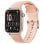 Ice-Watch 024303 Bluetooth 44mm AMOLED Or Rose Bracelet Silicone Étanche IP68 Écran Tactile