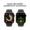 Apple Watch Series 11 GPS NFC 42mm OLED Schwarz M/L Wasserdicht 50m SpO2 Pulsmesser