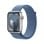 Apple Watch Series 9 GPS + Cellular Bluetooth 4G NFC GPS 45mm Retina OLED Argent Bleu Taille Unique IP6X SpO2