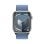 Apple Watch Series 9 GPS + Cellular Bluetooth 4G NFC GPS 45mm Retina OLED Argent Bleu Taille Unique IP6X SpO2