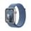 Apple Watch Series 9 GPS + Cellular Bluetooth 4G NFC GPS 45mm Retina OLED Argent Bleu Taille Unique IP6X SpO2