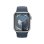 Apple Watch Series 9 GPS + Cellular 4G LTE 41mm Retina OLED Argent Bleu S/M IP6X SpO2 ECG