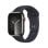 Apple Watch Series 9 GPS 4G NFC 45mm Retina OLED Acier Graphite S/M Étanche IP6X SpO2 ECG