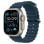 Apple Watch Ultra 2 GPS + Cellular 49mm OLED Titane Bleu Taille Unique Étanche IP6X SpO2 Pulsomètre