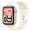 Apple Watch SE 3 GPS 44mm OLED Beige S/M Résistant à l'eau Pulsomètre Moniteur de Sommeil