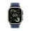 Armband Apple MFT64ZM/A ultraleicht S/M reflektierender Faden Blau