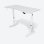 Mesa Gaming Arozzi XXL 160cm Fibra de madera Motor dual cableado blanco