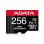 Carte mémoire Adata AUSDX256GUI3V30SHA2-RA1 256GB microSDXC UHS-I V30 U3 Adaptateur SD