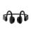 Auriculaires DCU BoneSound sans fil Bluetooth conduction osseuse sport IPX4 micro noir