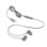 Auriculaires Lenovo 300 Gxd1j77353 filaires USB-C pour appels et musique Gris