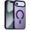 Handyhülle Cool Magnetisch Silikon Violett Stoßfest für iPhone Air