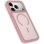 Cool Colorful magnetische siliconen roze hoes voor iPhone 17 Pro Max / 18 Pro Max