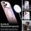Handyhülle Cool Magnetisch Stoßfest Silikon Rosa für iPhone 17 Pro MAX