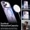 Funda para móvil Cool Colorful magnética violeta para iPhone 17 Pro / 18 Pro