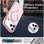 Funda para móvil Cool magnética de silicona rosa MagSafe para iPhone 17 Pro / 18 Pro
