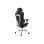 Chaise de bureau Equip 651052 ergonomique, maille noire, accoudoirs 3D