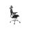 Chaise de bureau Equip 651052 ergonomique, maille noire, accoudoirs 3D
