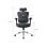 Chaise de bureau Equip 651052 ergonomique, maille noire, accoudoirs 3D