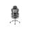 Chaise de bureau Equip 651050 dossier et assise en maille grise accoudoirs 3D