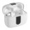 Auriculares iggual True Sound draadloos Bluetooth TWS met ruisfilter, microfoon en IP44 wit