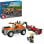 LEGO City Grua de Reparação e Carro Desportivo 60435 2 peças