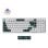 Keychron Q5 Hall Effect Teclado Mecânico Magnético Sem Fios RGB Branco com Layout ISO