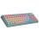 Tastatur Cooler Master MK770 Mechanisch ISO Fr Layout RGB Wireless Türkis