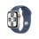 Apple Watch SE 2 GPS 4G NFC 40mm OLED Argent Bleu M/L Résistant à l’eau Pulsomètre