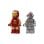 LEGO Marvel Iron Man Mech Contre Ultron 76307 101 pièces