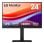 Monitor LG 24BA55W-B 24" WUXGA IPS HDR10 Höhenverstellbar USB Lautsprecher 5ms