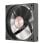 Ventilador suplementar Abysm Oceanic Tide Black 120 mm 1800 RPM PWM ultra silencioso