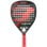 Pala de pádel Bullpadel Vertex 04 Diamante Carbono Top Spin Rojo Negro
