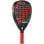 Pala de pádel Bullpadel Vertex 04 Diamante Carbono Top Spin Rojo Negro
