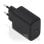 Cargador USB-C Aisens A110-0970 GaN 45W carga rápida inteligente negro