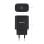 Cargador USB-C Aisens A110-0970 GaN 45W carga rápida inteligente negro