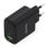 Ladegerät Aisens A110-0972 GaN 45W 1xUSB-C PD3.0 QC4.0 1xUSB-A QC3.0 Schwarz