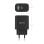 Ladegerät Aisens A110-0972 GaN 45W 1xUSB-C PD3.0 QC4.0 1xUSB-A QC3.0 Schwarz