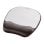 Tappetino per mouse Fellowes 9175801 Schiuma Memory Foam Nero Argento