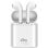 Auricolari GTmedia R-phones Tws Mt3589w wireless Bluetooth intrauricolari con microfono bianchi