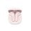 Auriculares Havit TW931 inalámbricos Bluetooth uso diario y llamadas micrófono táctil color rosa