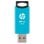 Pen USB HP 712w 128GB USB 3.2 Gen 1 Slide Azul 120MB/s