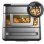 Airfryer Cecotec Cecofry Foodcourt 18000 Dubbele Mand Venster 18L 2700W Pizzasteen
